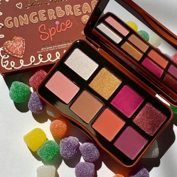 Too Faced Gingerbread Spice Mini Eyeshadow Palette - RARE! - Picture 4 of 7